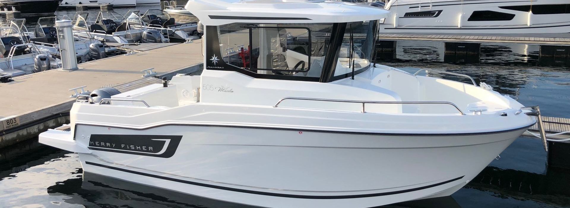 PRESENTACIÓN NUEVA JEANNEAU MERRY FISHER 605 MARLIN